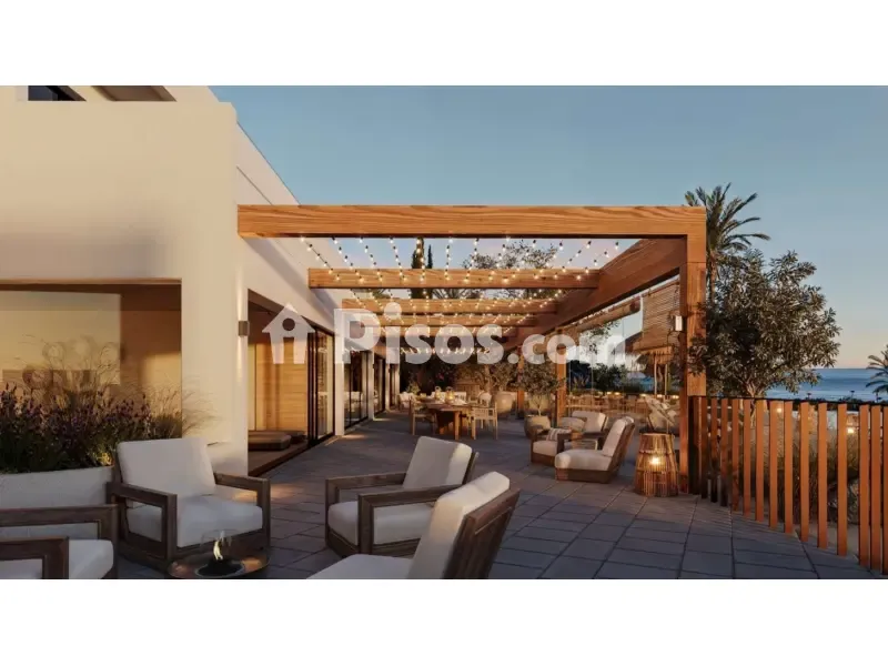 Terrasse - Apartment with Sea View in Macenas Resort