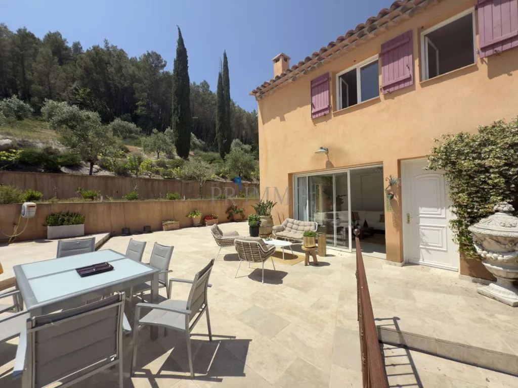 Terrasse - Villa avec Piscine et Terrasse à Lorgues