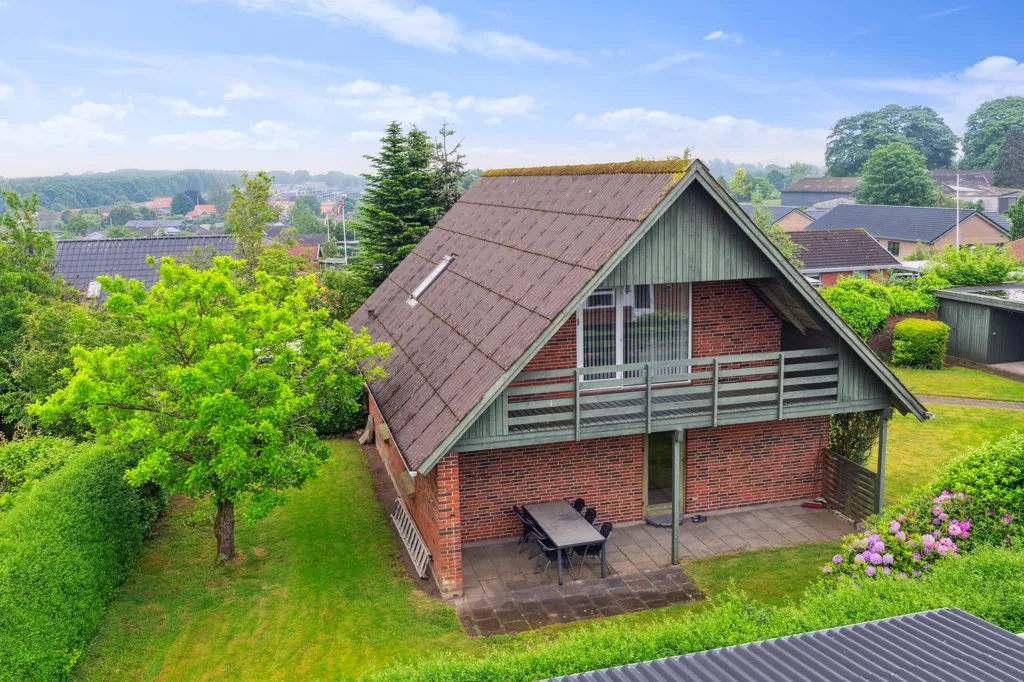 Vista aerea - Detached Villa with Garden in Viborg