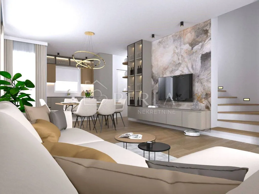 Modern Duplex with Pool near Zadar