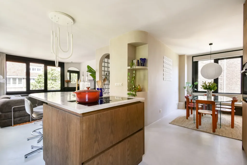 Köök - Corner Duplex with Skylights in De Pijp