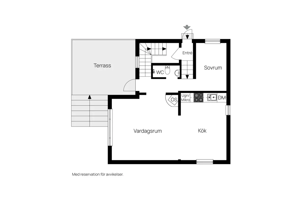 Plan - Funkis Villa with Sea View in Slite