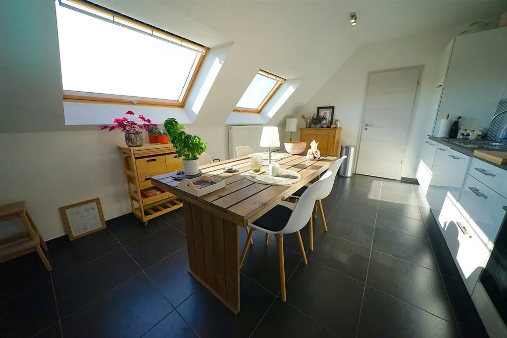 Dining Room - Apartment with Terrace in Nivelles