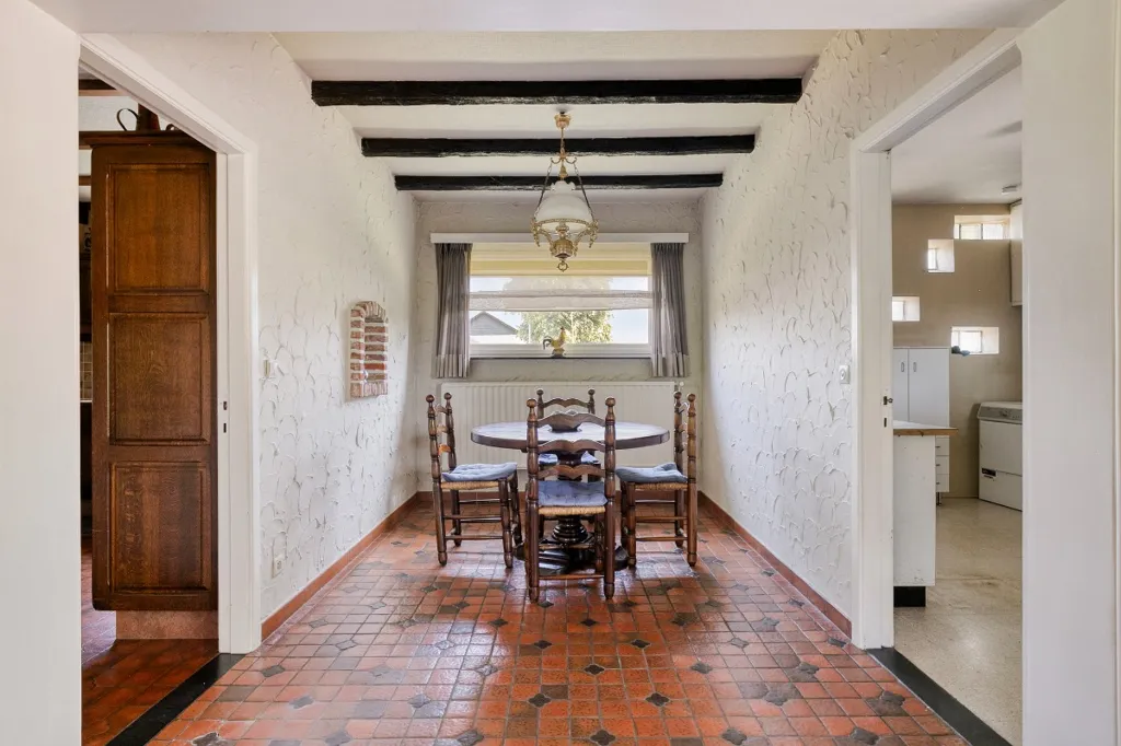 Dining Room - Open-Plan House to Renovate near Putte Centre