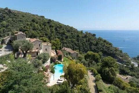 Õhuvaade - Maison with Sea View in Eze