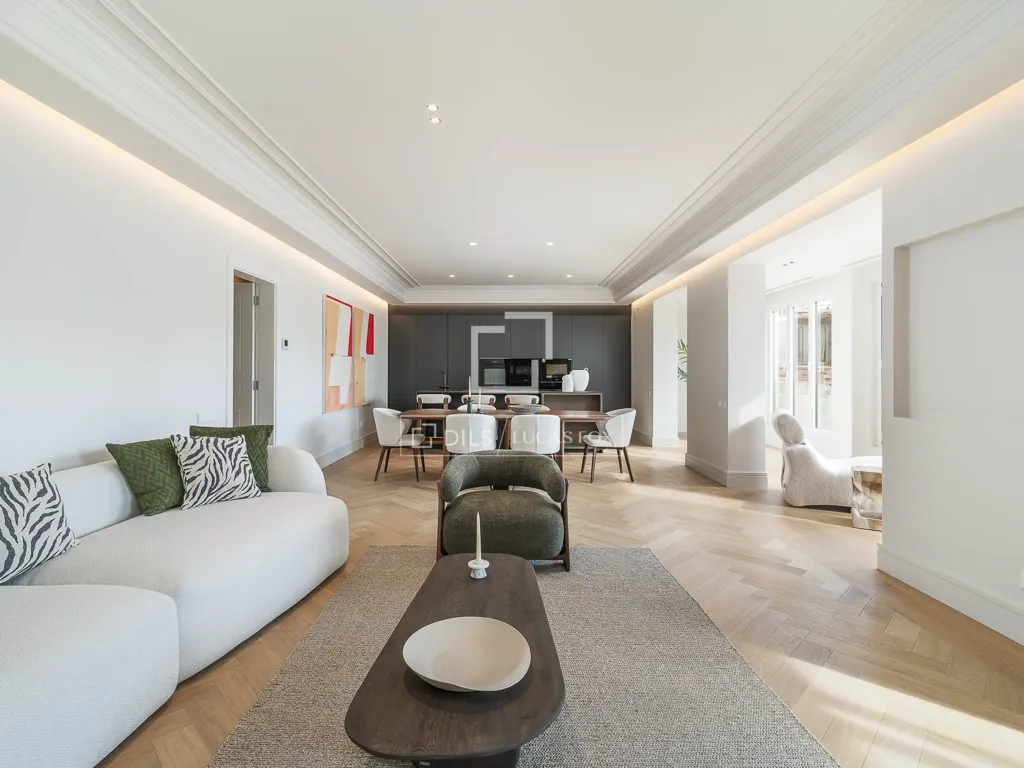 Séjour - Renovated Apartment with City Views in Eixample