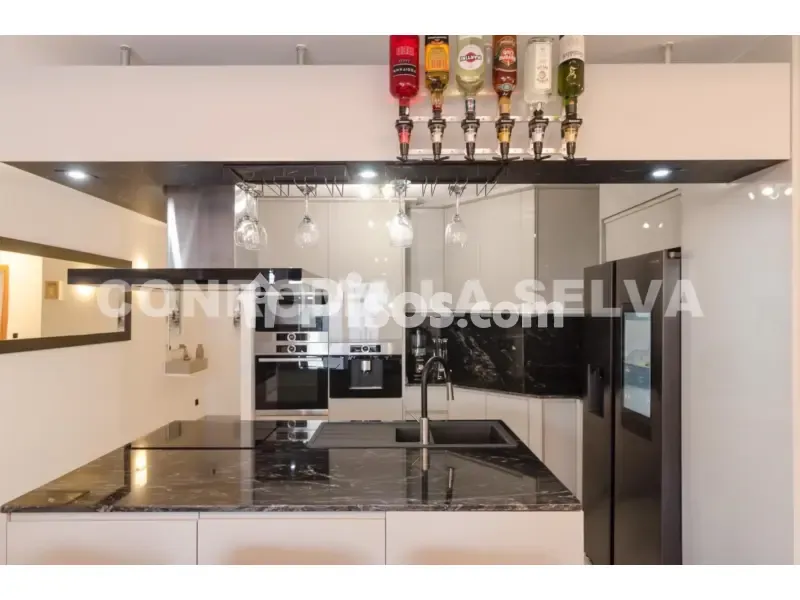 Kitchen - Reformed Apartment with Balcony in Fenals
