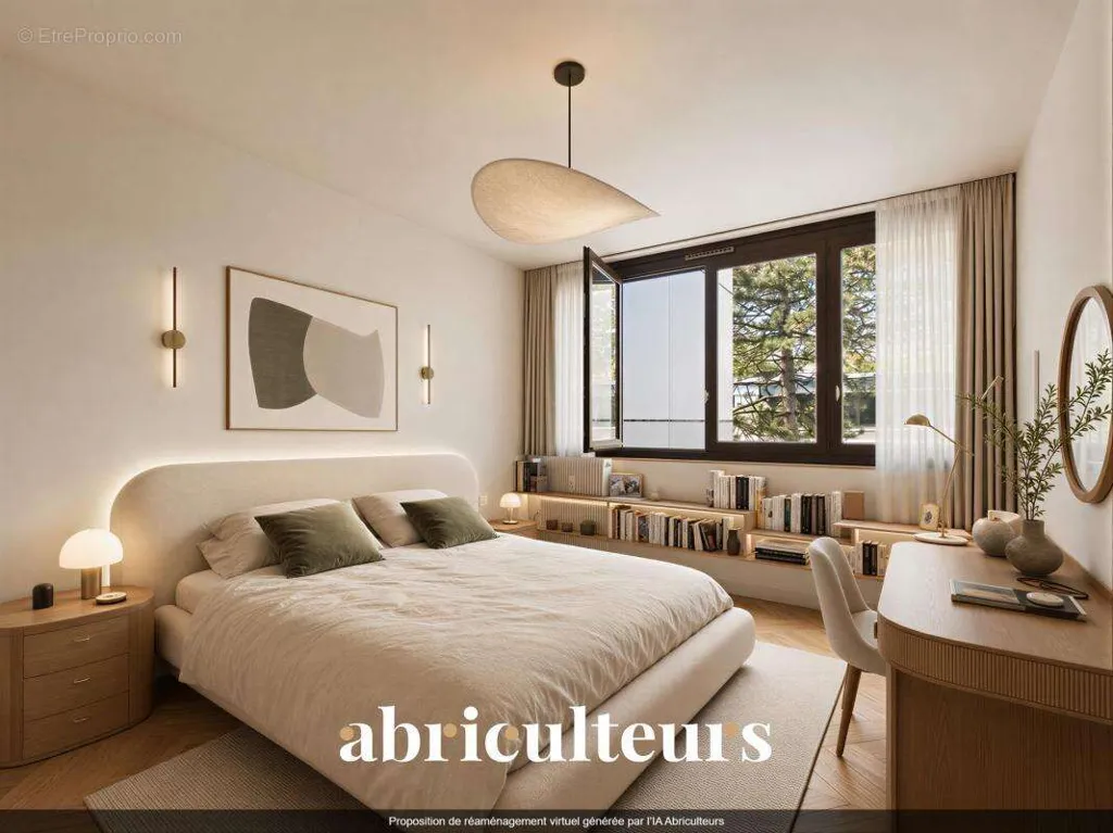 Camere da letto - Penthouse Apartment with Panoramic View in Garches