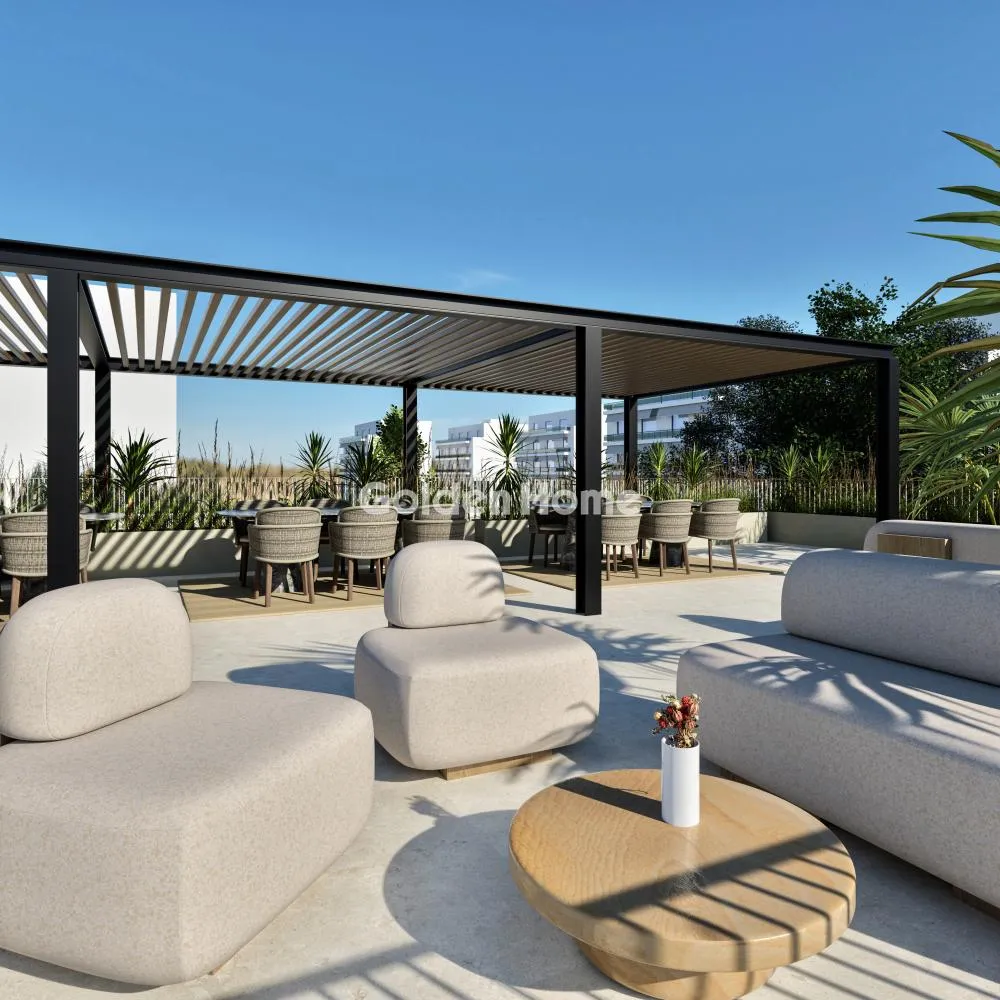 Terrasse - Appartement 1 pièces à GR