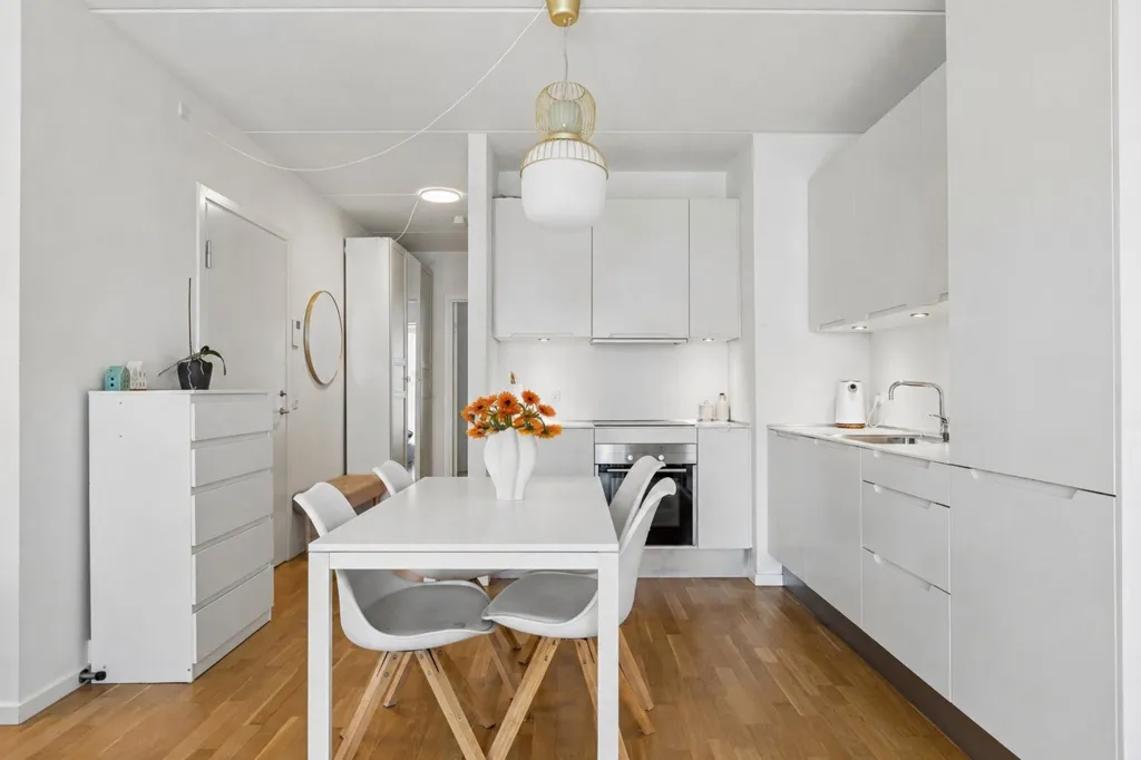 Söögituba - Apartment with City View in Copenhagen S