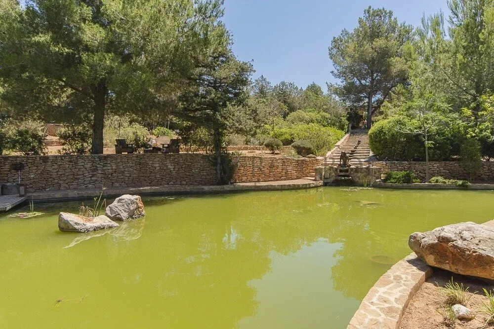 Jardin - Historic Chalet with Pool and Terrace in Sant Josep