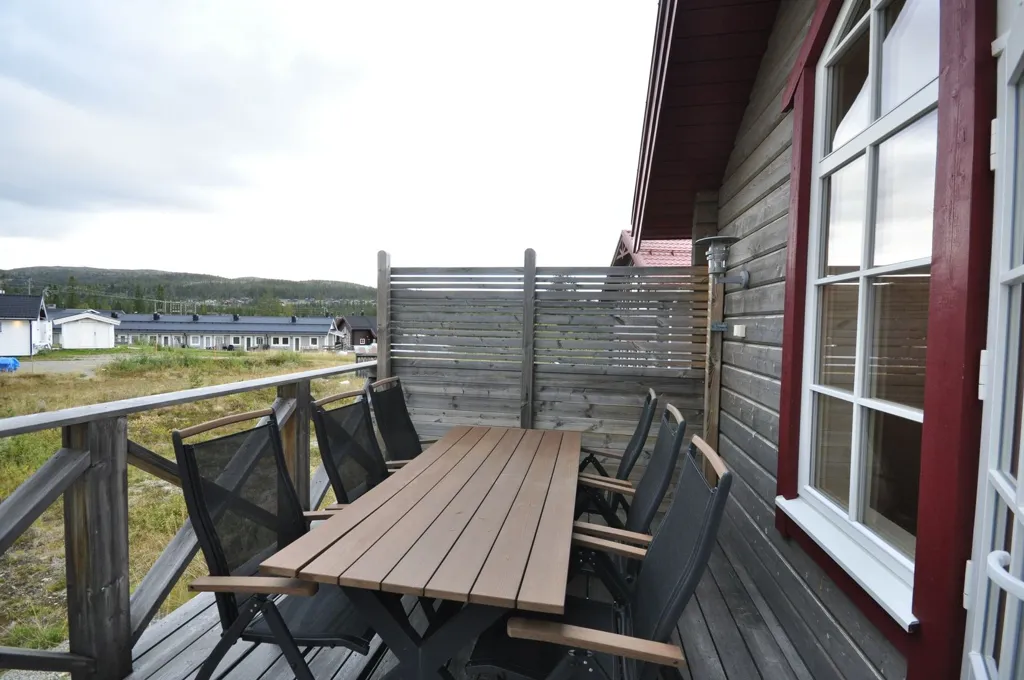 Terrass - Cottage with Sauna near Vemdalen