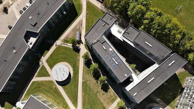 Vista aerea - One-Bedroom Flat with Central Location in Viborg