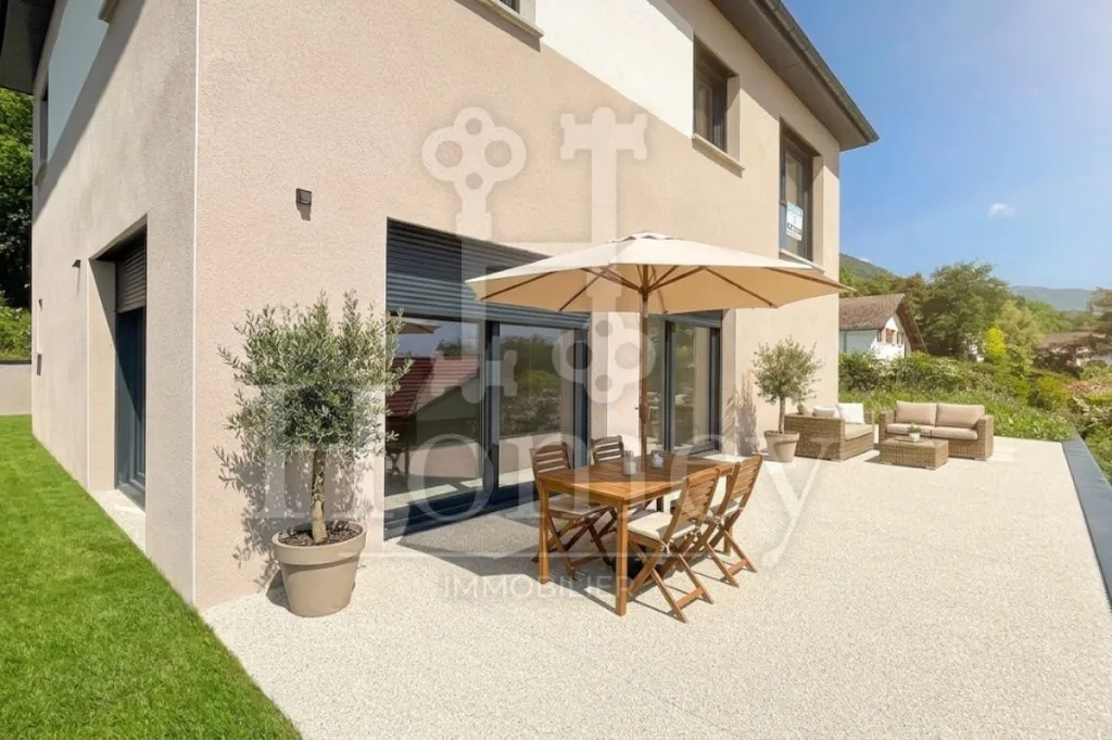 Terrazza - New House with Panoramic View in Echenevex
