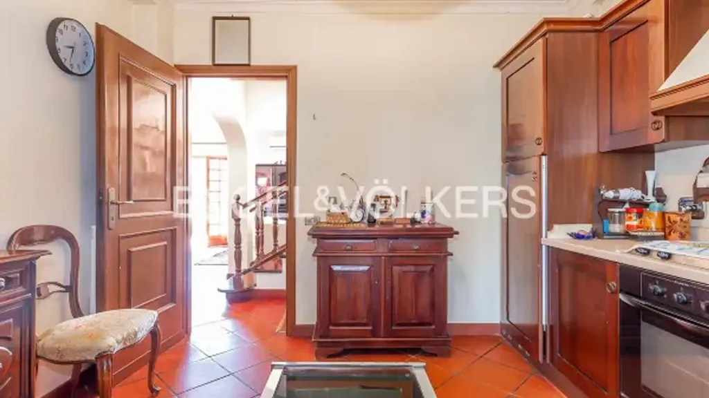 Cuisine - Terraced Villa with Panoramic View in Frascati