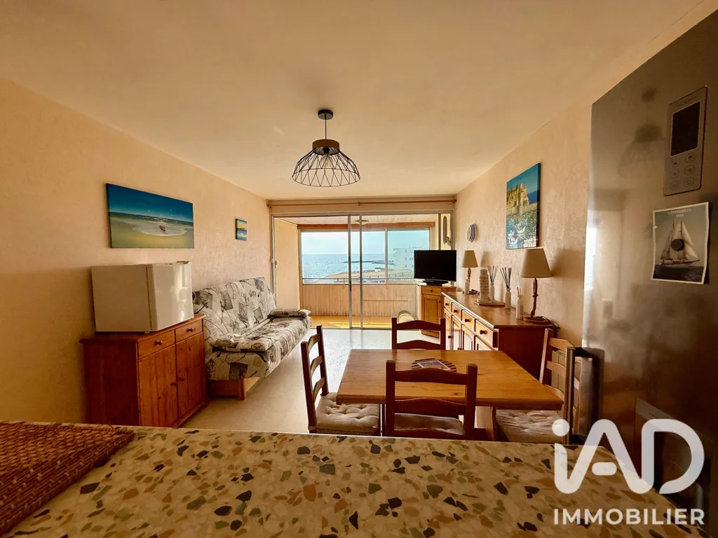 Camere da letto - T2 with Sea View and Private Parking in Le Barcarès