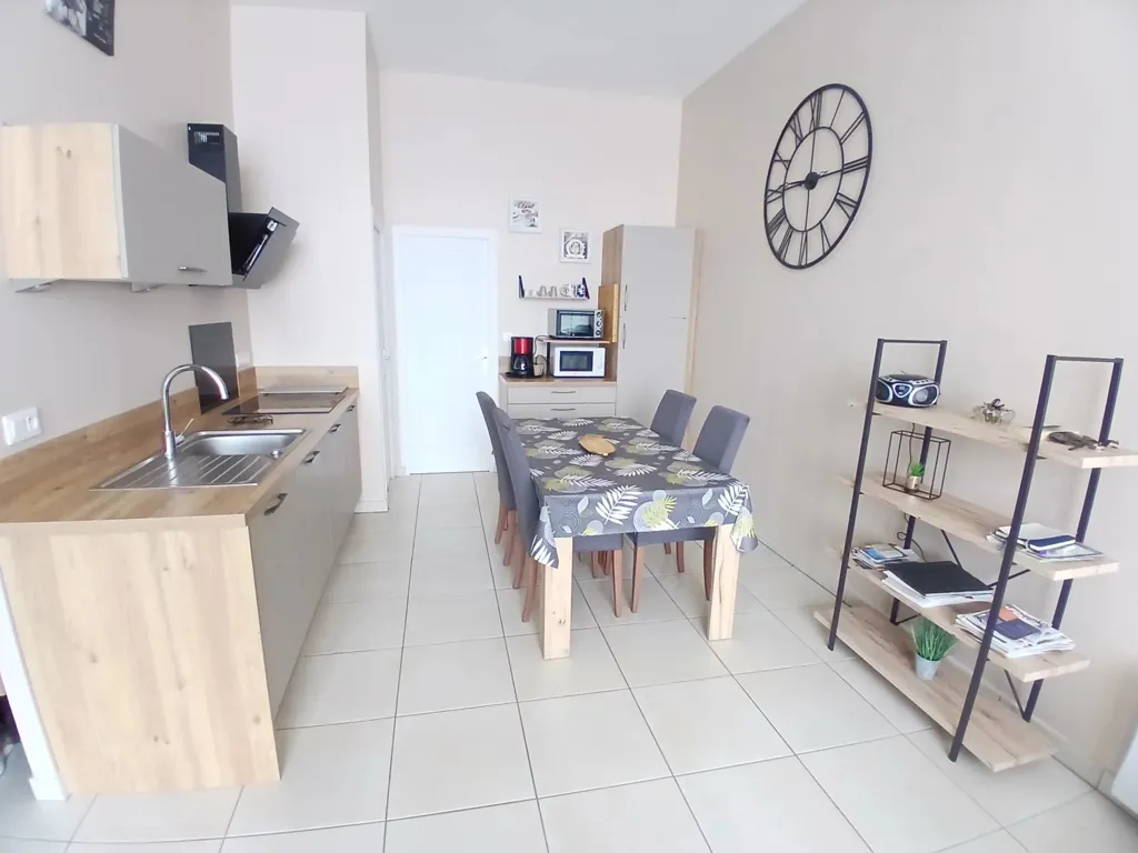 Salle à manger - Appartement en RDC avec Jardinet à Berck/Plage