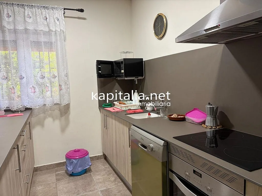 Köök - Chalet with Garden and Garage in Ontinyent