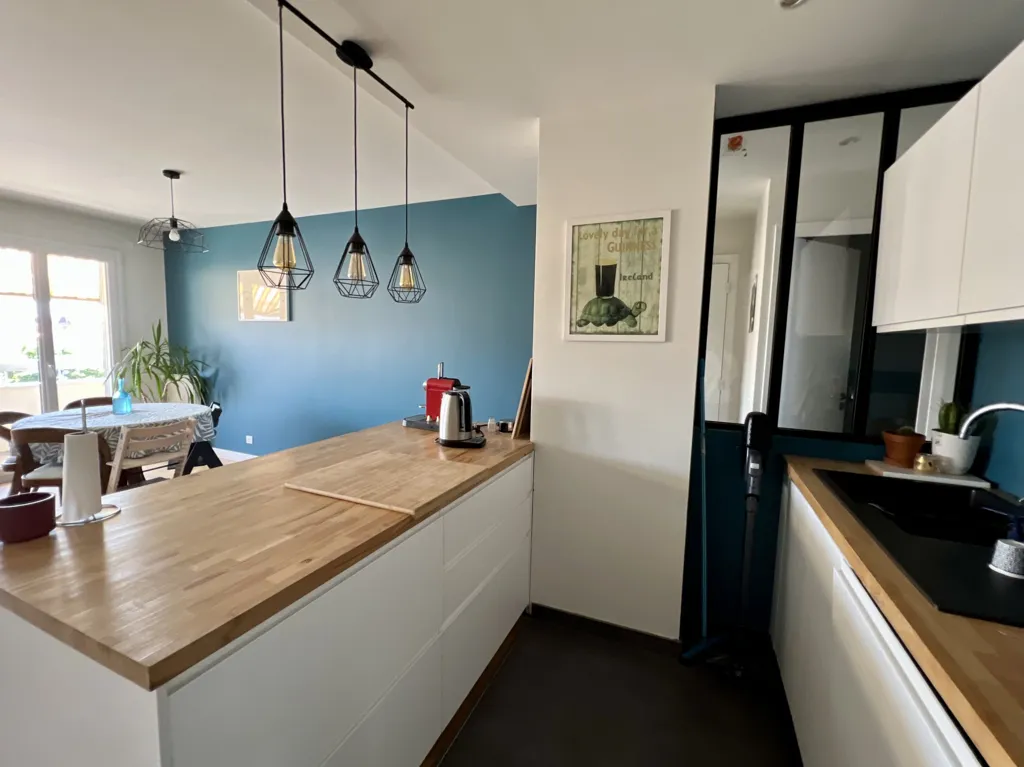 Cuisine - Appartement T4 avec Parking à Villeurbanne