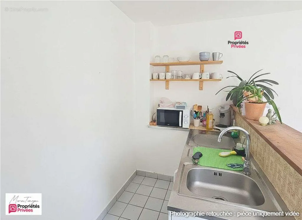 Köök - Duplex Studio with Mezzanine in Compiègne