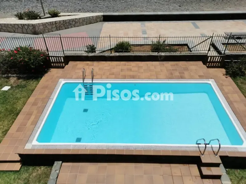 Vue aérienne - Seafront Apartment with Private Parking in San Augustin