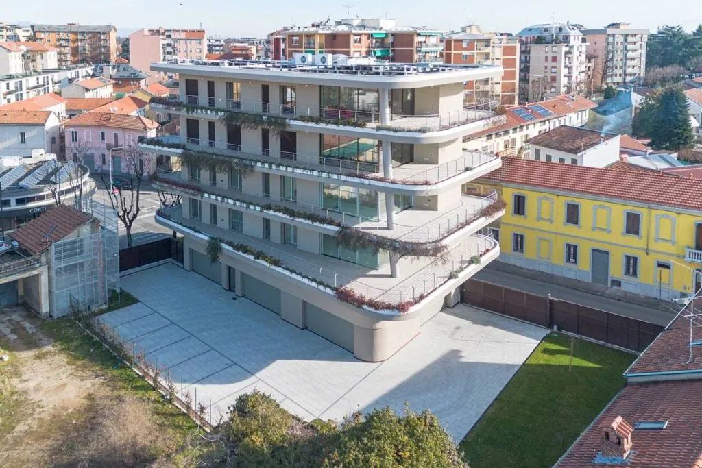 Aerial - Luxury Flat with Terrace in Busto Arsizio