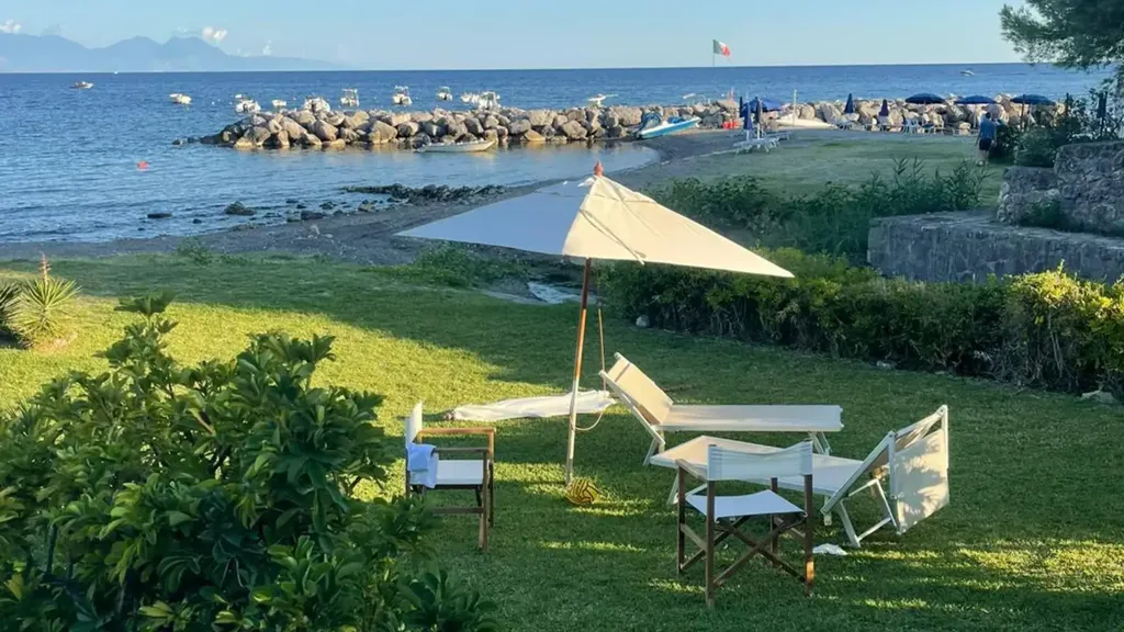 Terrasse - Rustic Villa with Sea View in Scario