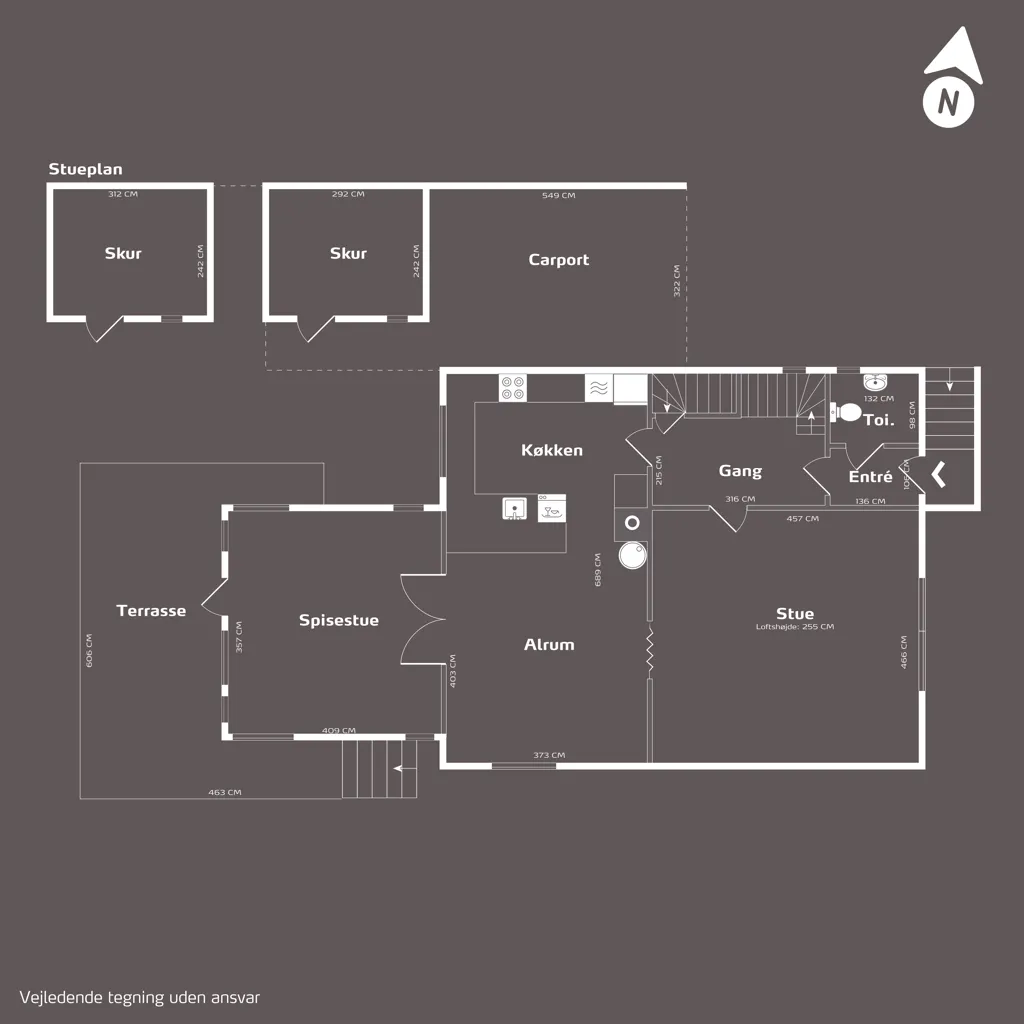 Plan - Rustic Villa with Garden in Kristrup