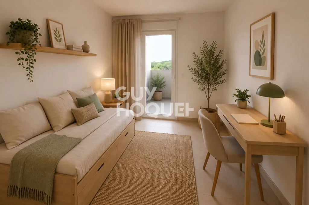 Chambres - Appartement 3 Pièces avec Terrasse au Cap d'Agde