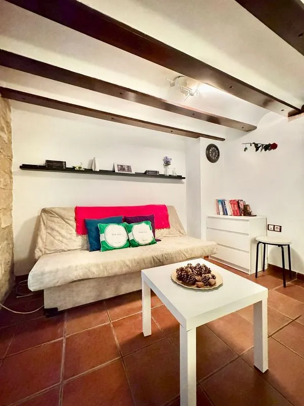 Séjour - Rustic Studio Flat in Plaza San Bartolomé, Jaén