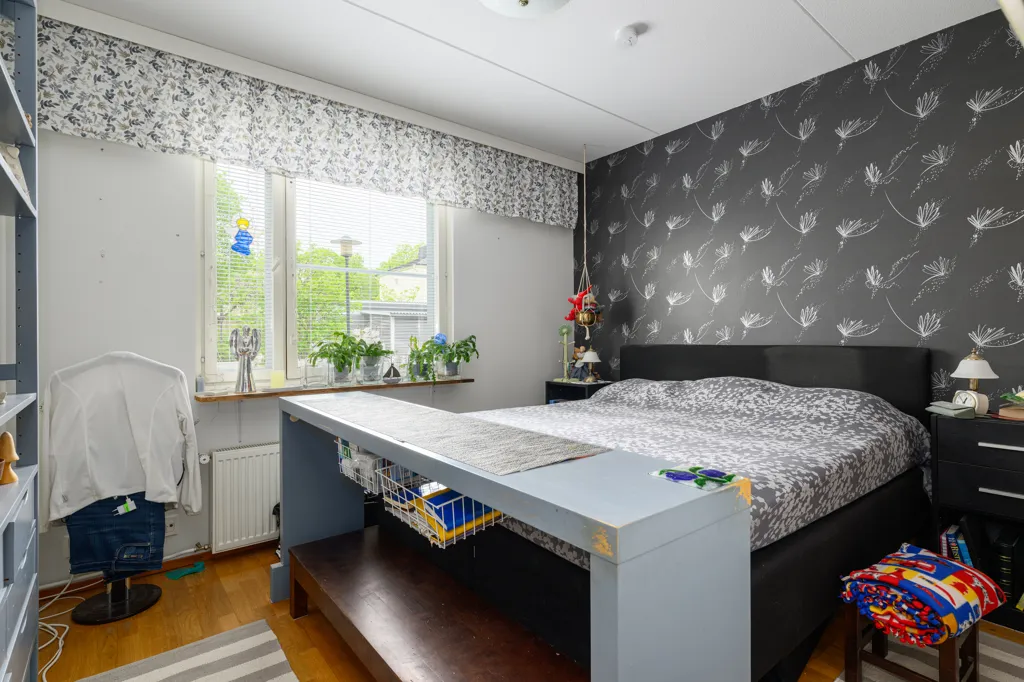 Camere da letto - Ground Floor Apartment with Balcony in Karkkila