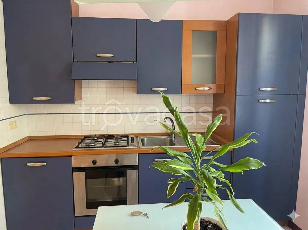 Köök - Bright Triplex with Sea View in Trieste