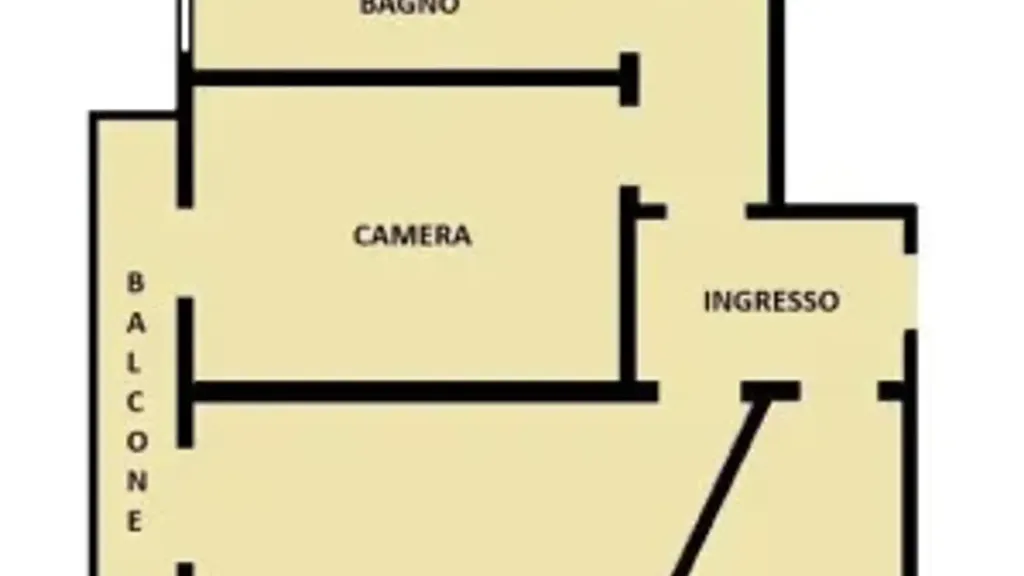 Plaan - Quadrilocale with Balcony in Modena