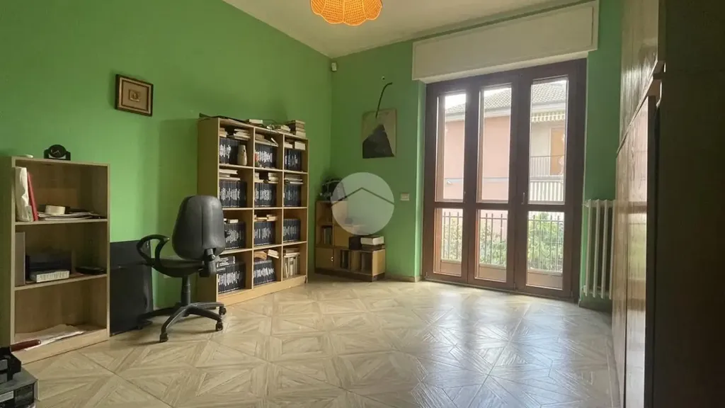 Office - Retrofitted Villa with Balconies in Asti