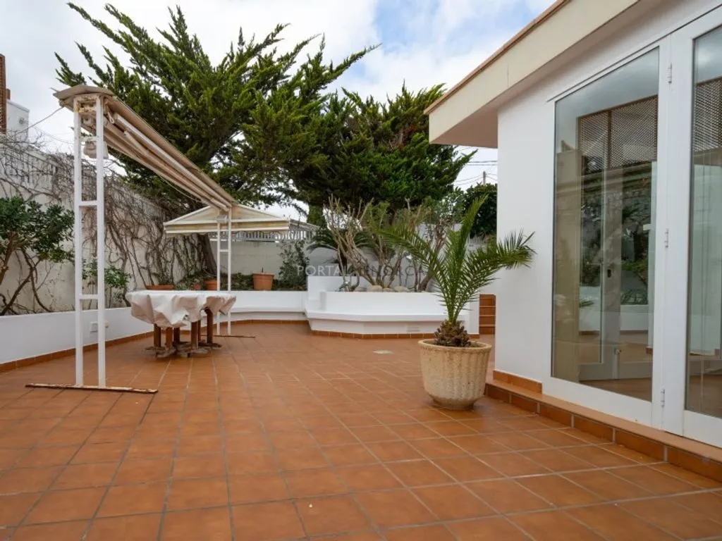 Terrass - Chalet with Jetty in Cala Llonga, Mahón