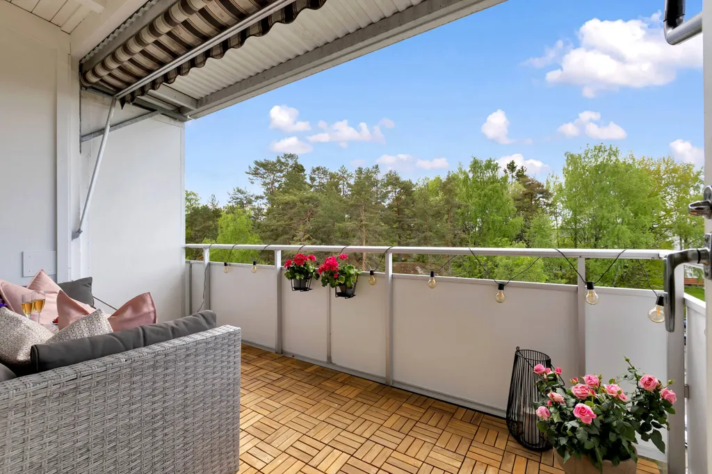 Balcon - Appartement 3 pièces à Oslo