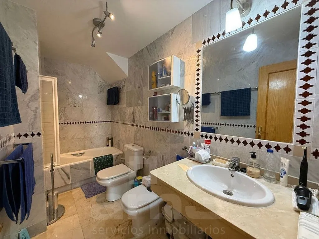 Bathrooms - Penthouse with Pool in Vera Ciudad
