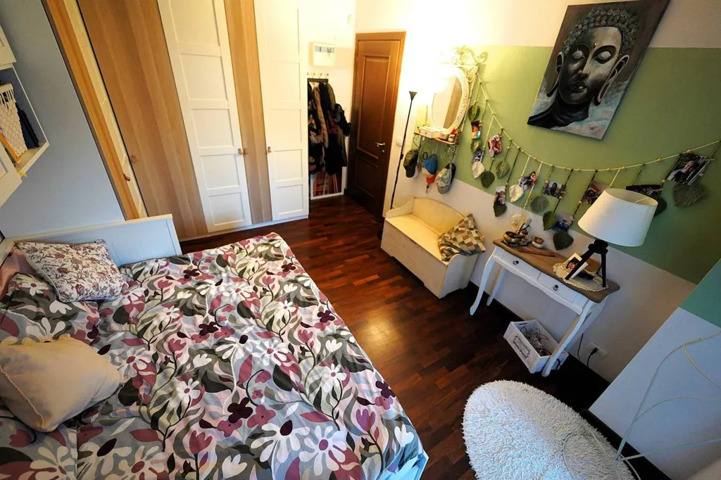 Chambres - Trilocale with Private Garden in La Loggia