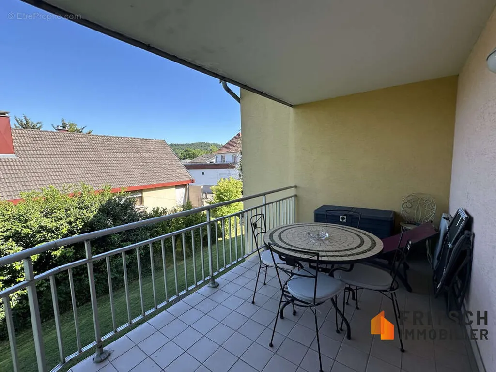 Balcon - Appartement 4 pièces à Tagolsheim