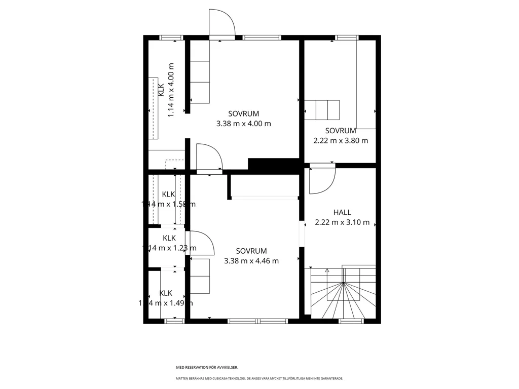 Floor Plan - Charming Older House with Garden in Ramvik