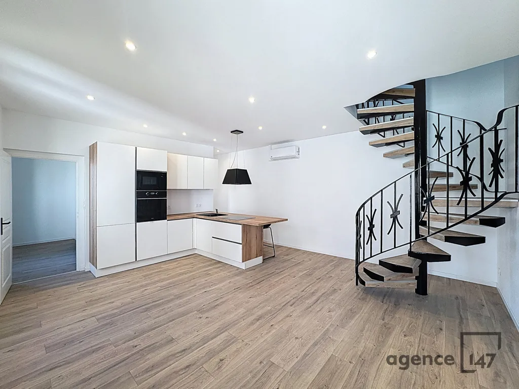 Cuisine - Appartement Rénové avec Terrasse à Nancy
