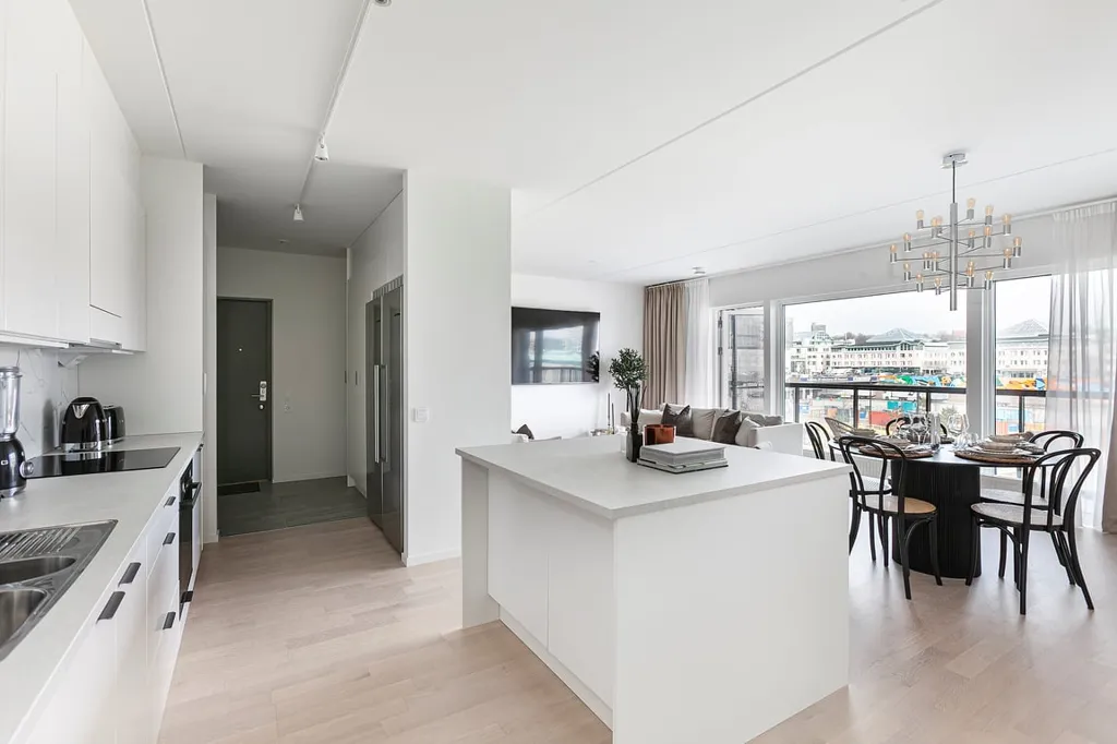 Cuisine - Apartment with Canal View in City Centre