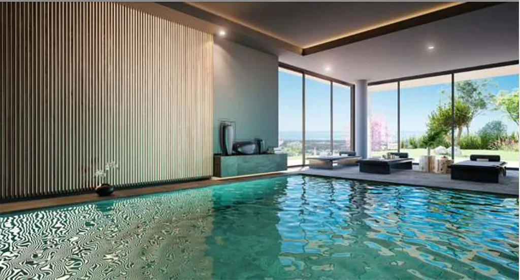 Piscine - Contemporary Villa with Pool in Benahavís
