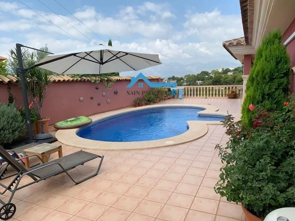 Pool - Luxury Villa with Sea View in Altea