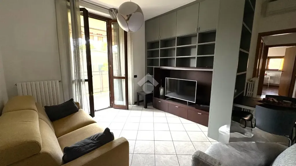 Séjour - Modern Apartment with Terrace in Senago