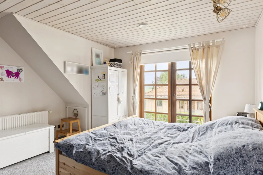 Bedrooms - Villa with Garden in Øster Vedsted