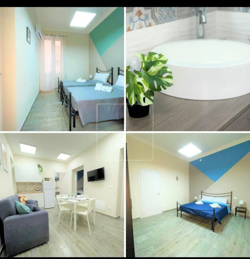 Chambres - Apartment with Sea View in Palermo