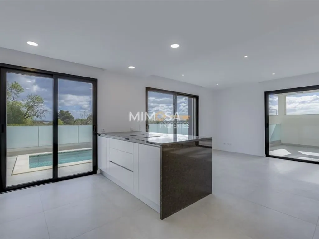 Köök - Contemporary Villa with Pool in Mexilhoeira Grande
