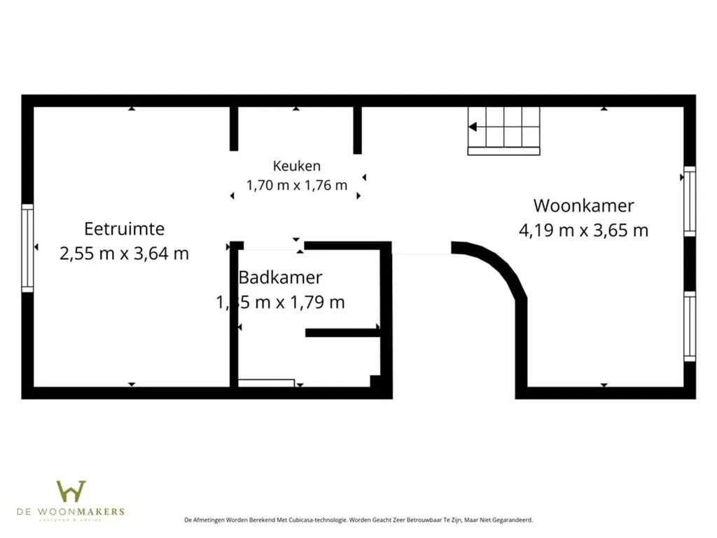 Plan - Appartement Centrale avec Double Vitrage à Leuven