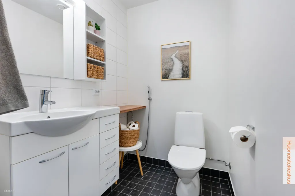 Bathrooms - Quiet Apartment with Garden in Joensuu